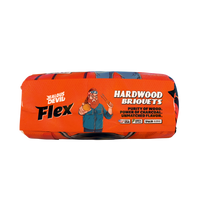 Bottom of packaging of Jealous Devil Flex Hardwood Briquets