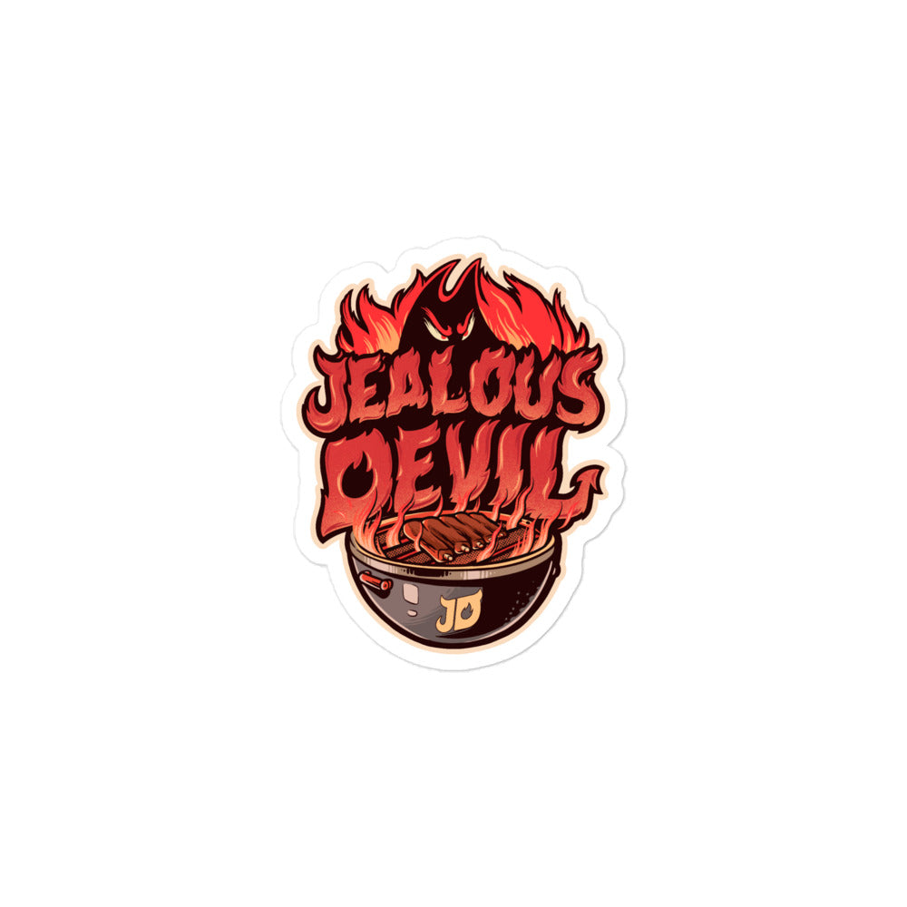 Jealous Devil Fire Grill Sticker – Jealous Devil Shop