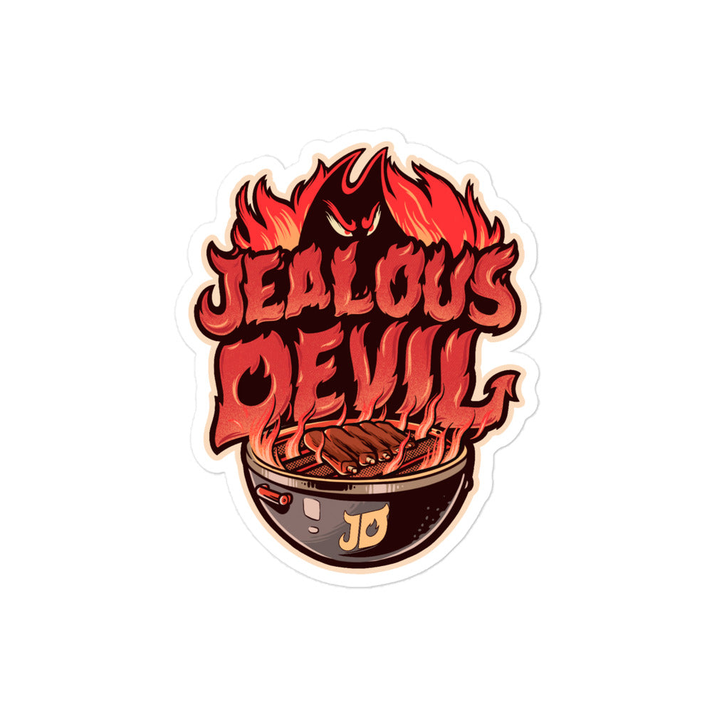 Jealous Devil Fire Grill Sticker – Jealous Devil Shop